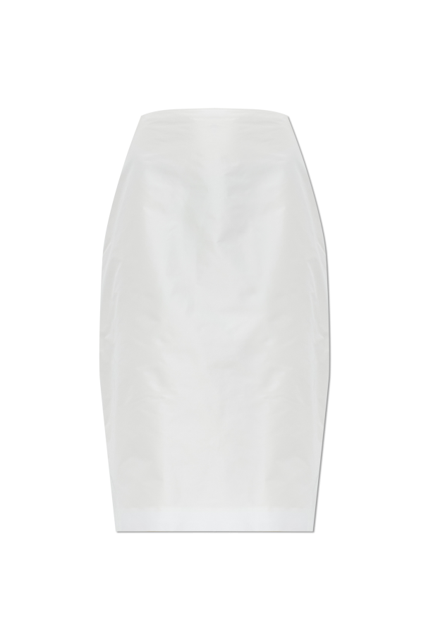 Skirt with a single back slit od JIL SANDER
