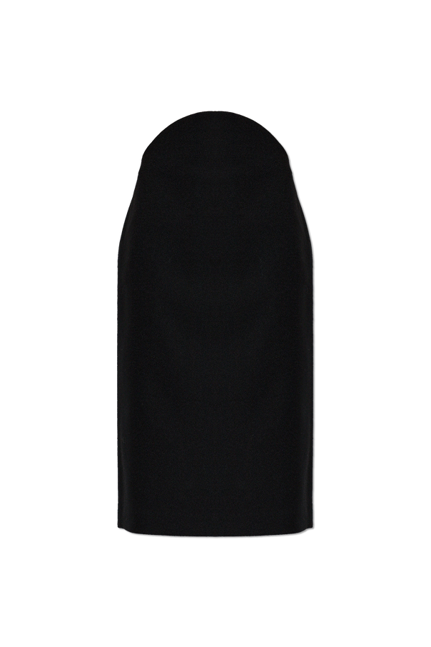 Wool Skirt with Slit od JIL SANDER