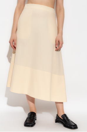 JIL SANDER Wełniana spódnica