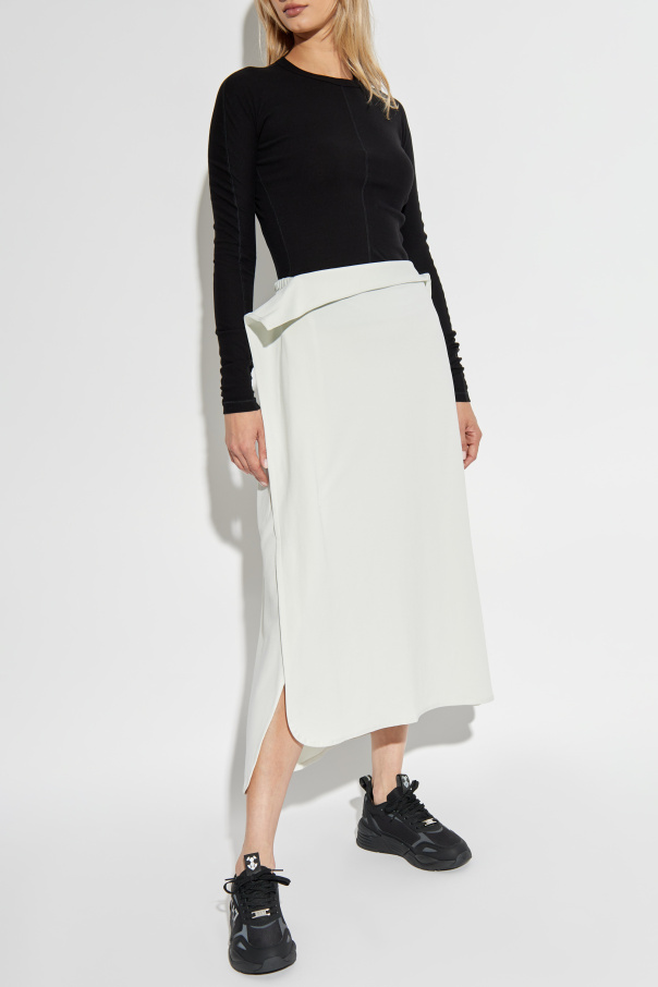 Y-3 Jogging skirt with slit