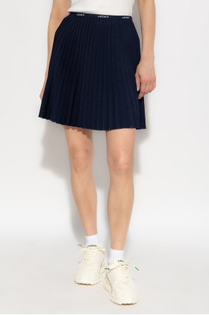 Lacoste Plissierter Rock
