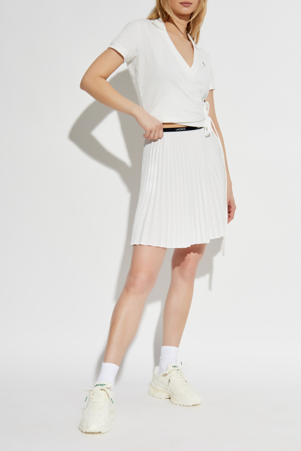 Lacoste Plissierter Rock