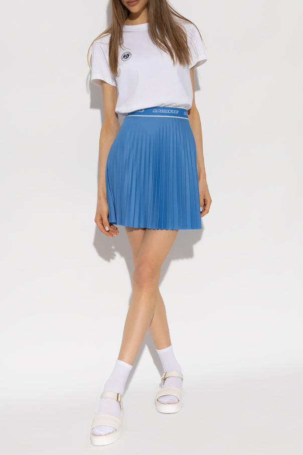 Lacoste Pleated skirt with logo