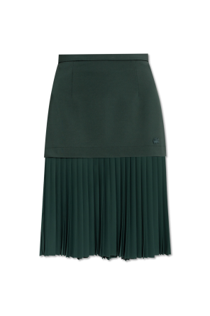 Spódnica z plisowanym dołem