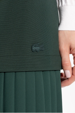 LACOSTE RUNWAY Skirt with pleated hem