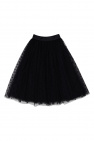 fendi FF-stripe Kids Tulle skirt