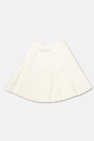 Fendi Kids WHITE Cotton skirt with logo