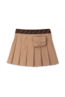 Fendi Kids Pleated skirt