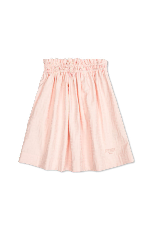 Fendi Kids Spódnica z monogramem