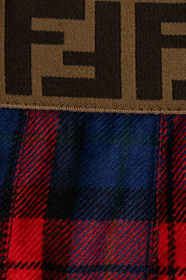 Fendi Kids Rock mit Karomuster