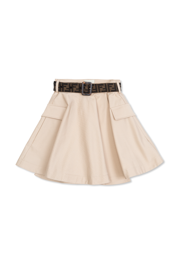 Skirt with pockets od Fendi Kids