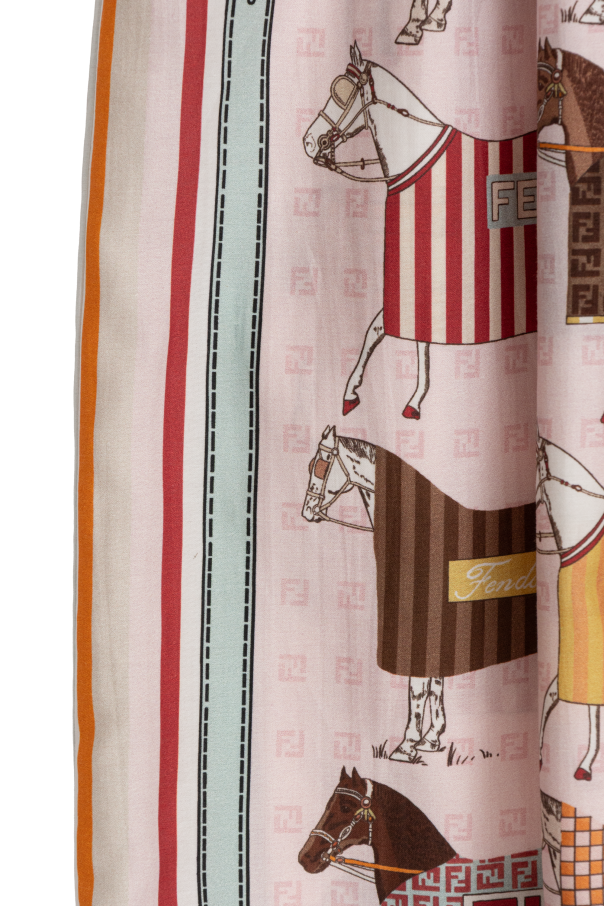 Fendi Kids Gemusterter Rock