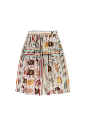 Falda estampada