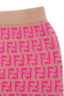 Fendi Kids Monogrammed skirt