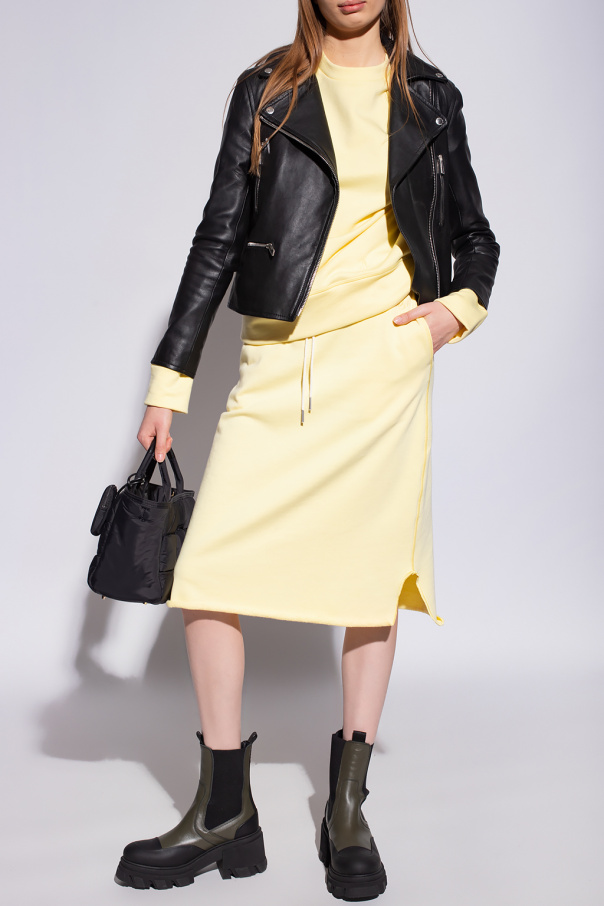 JIL SANDER+ jil sander rear applique midi coat item