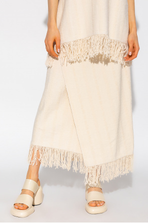 JIL SANDER Jil Sander Ruffled Effect Skirt