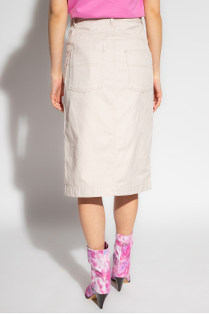 Marant Etoile ‘Prime’ skirt with slit
