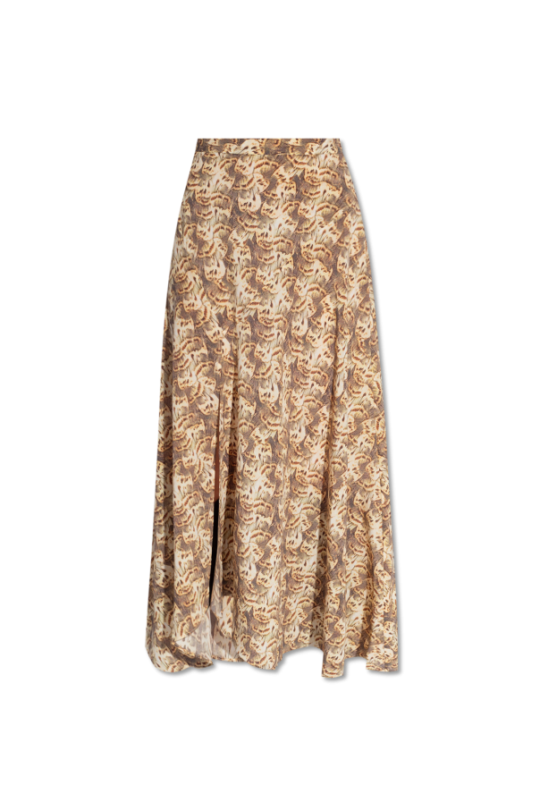 Isabel Marant ‘Sakura’ silk skirt