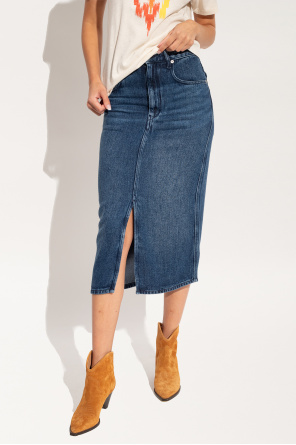 Marant Etoile Spódnica jeansowa ’Tilauria’