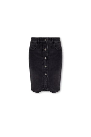 Weekday Kalani organic cotton long sleeve polo shirt in black