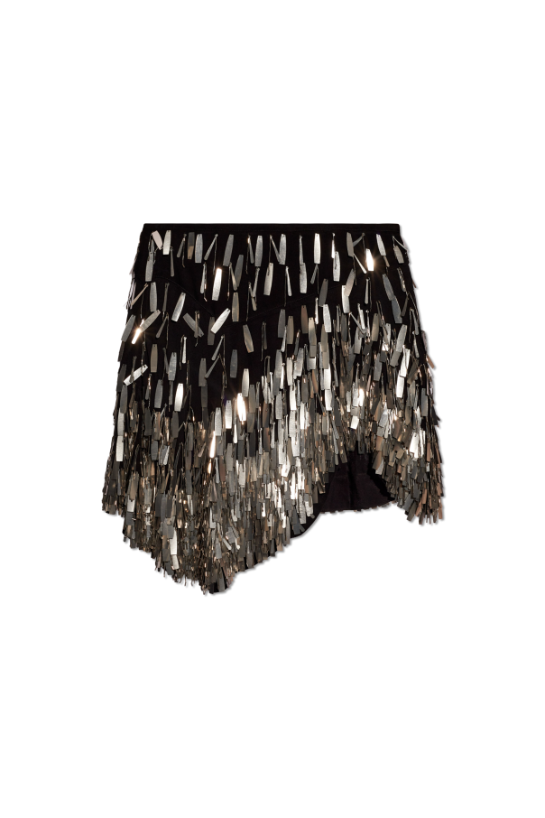 Isabel Marant Asymmetrical sequined skirt 'Daina'
