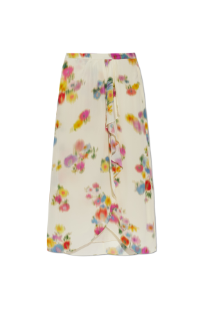 Silk skirt "Vanille"