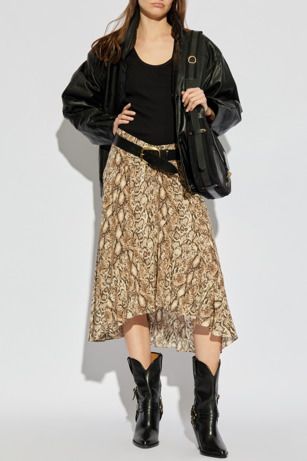 Isabel Marant Falda de seda Olena