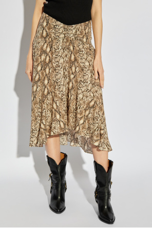 Isabel Marant Falda de seda Olena