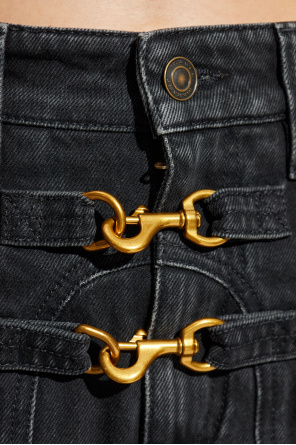 Isabel Marant "Pavina" denim skirt