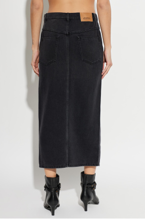 Isabel Marant `Faharia` denim skirt