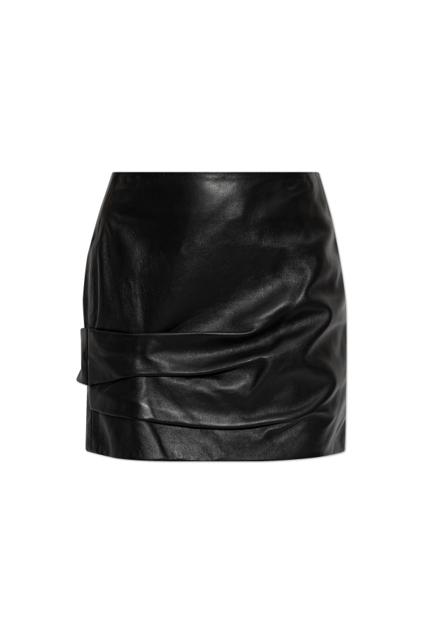 Leather skirt 