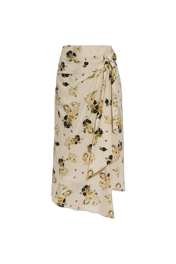 Silk skirt 