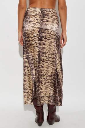 Isabel Marant Falda de seda "Laren"