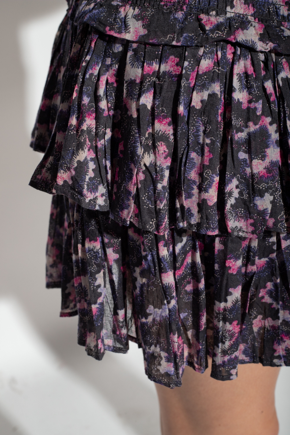 Marant Etoile ‘Naomi’ patterned skirt