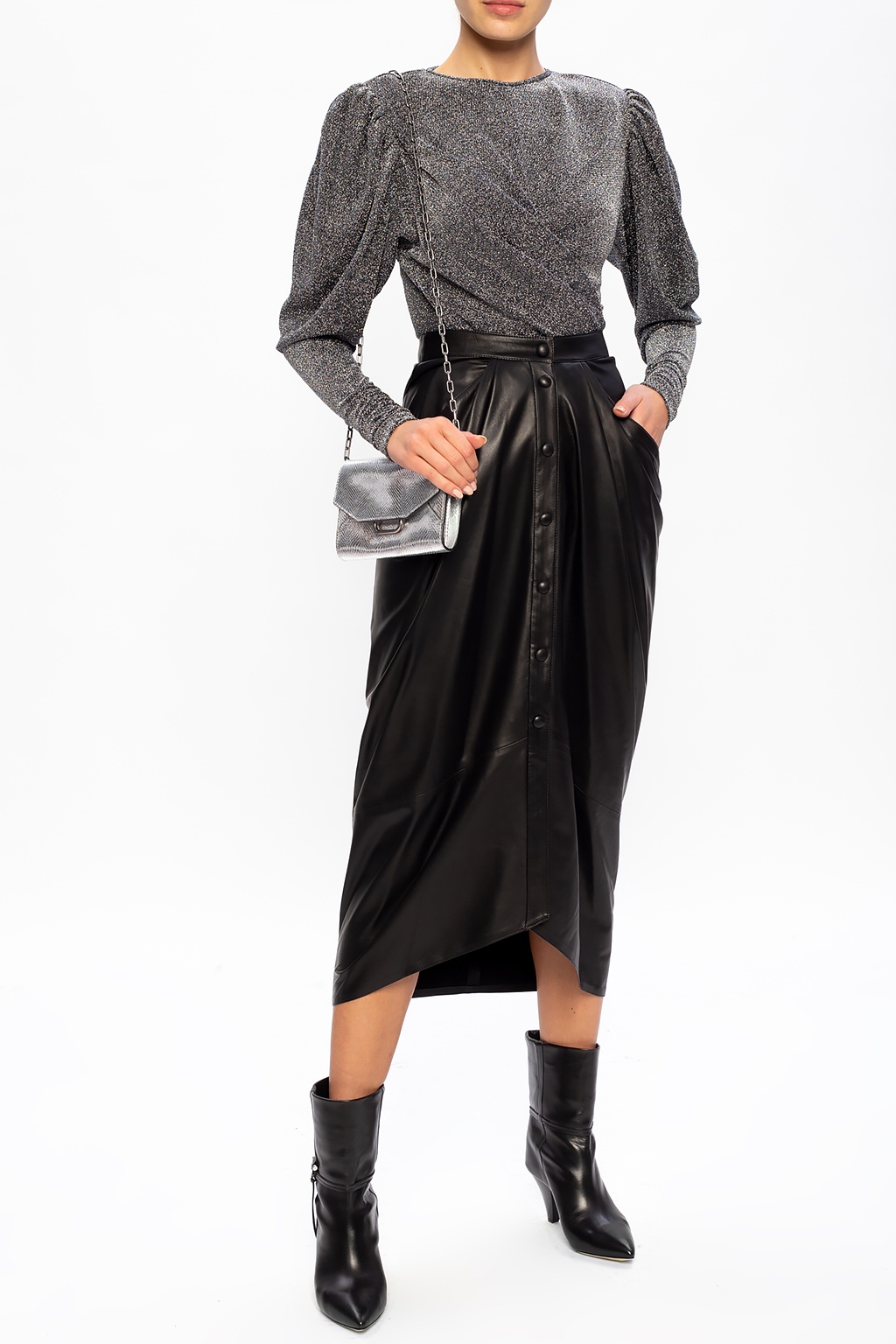 genstand Leonardoda Frosset Isabel Marant Leather skirt | Women's Clothing | Vitkac