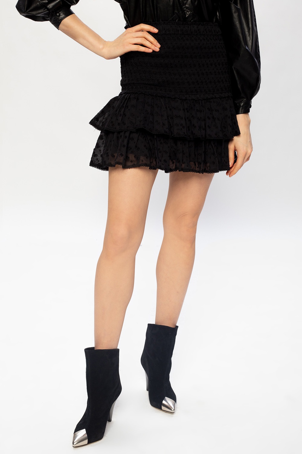 Black Ruffled skirt Etoile - Vitkac Australia