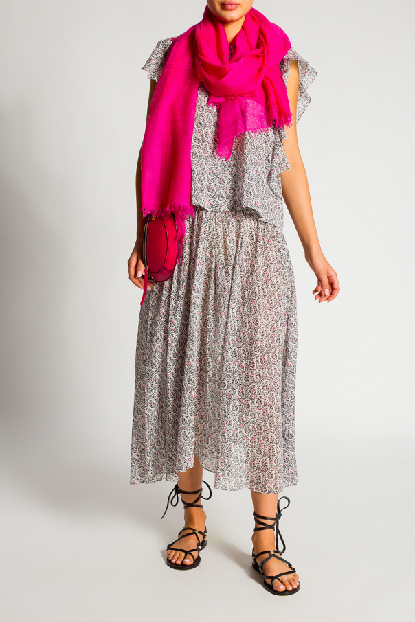 Marant Etoile Floral-motif skirt