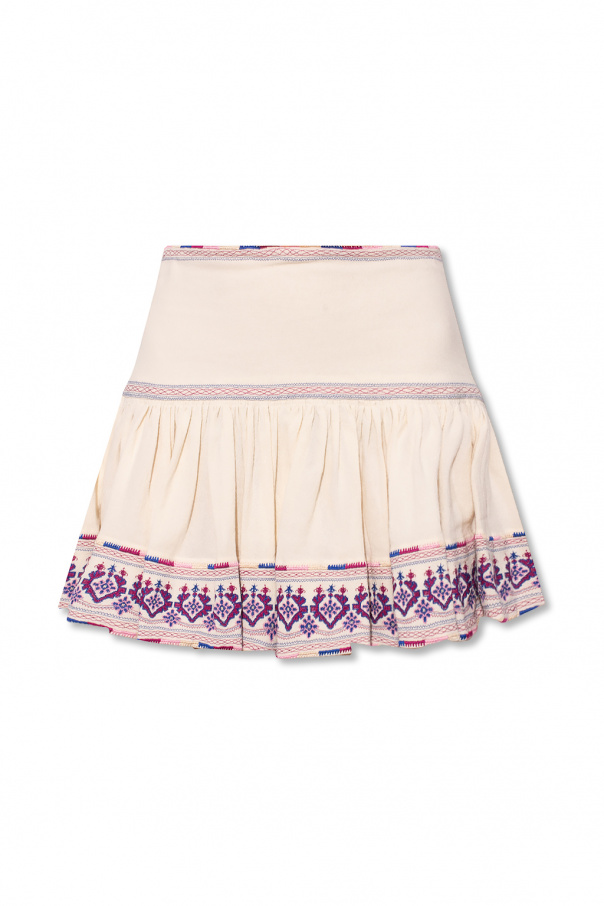 Alexander McQueen Kids ‘Tyruss’ embroidered skirt