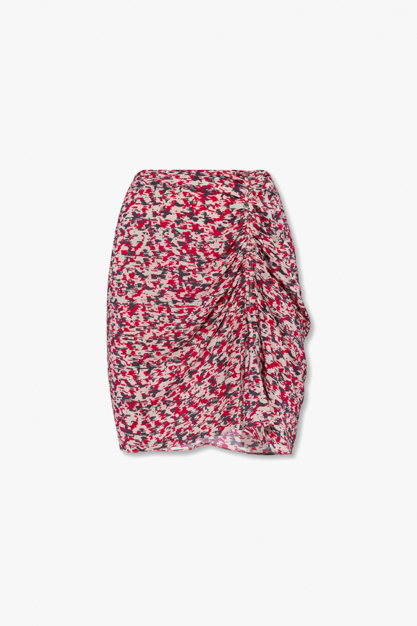 Marant Etoile ‘Angelica’ patterned skirt