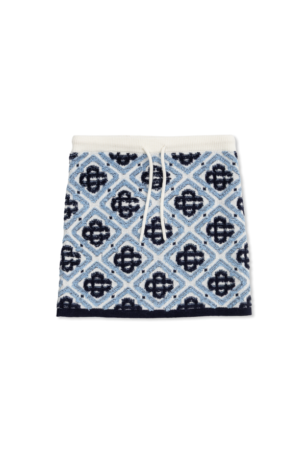 Short skirt with monogram od Casablanca Kids