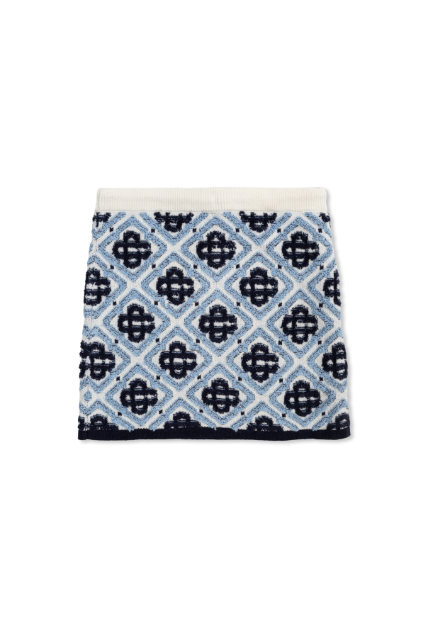 Casablanca Kids Monogram mini skirt