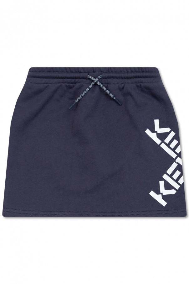 Kenzo Kids Sweat skirt with logo