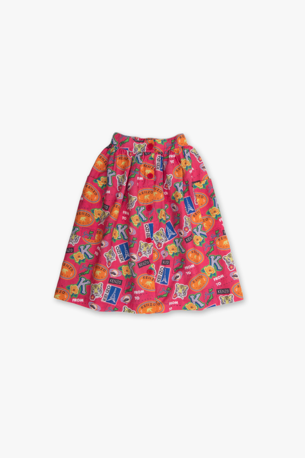 Kenzo Kids Patterned skirt