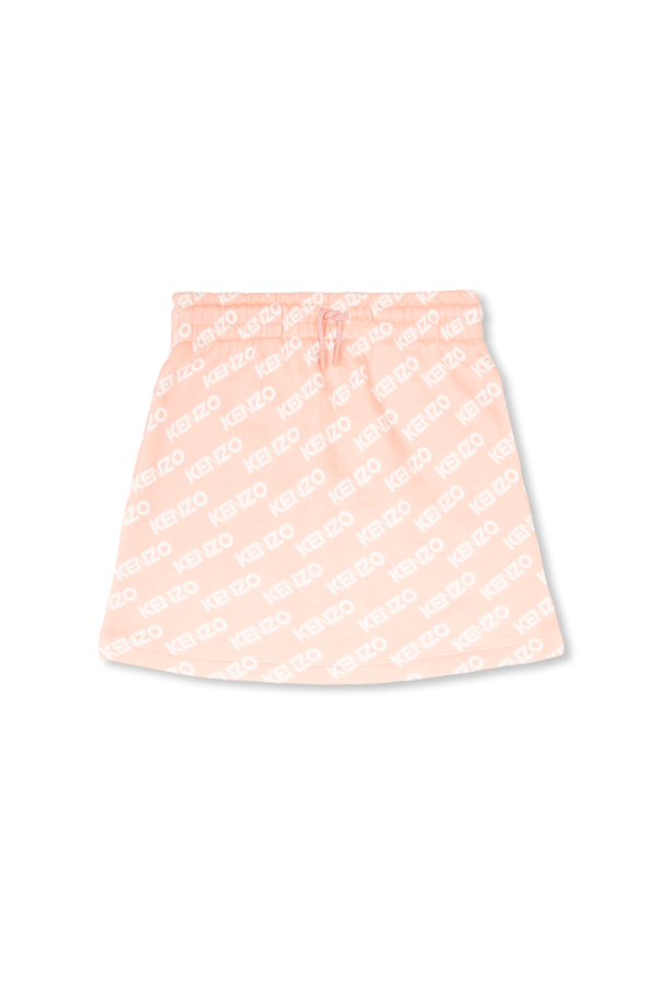Skirt with logo od Kenzo Kids