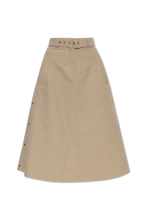 Skirt with a waistband