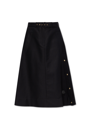 Skirt with logo