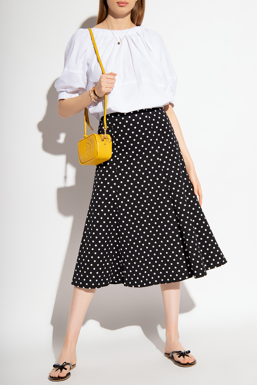 Black Skirt with polka dots Kate Spade - Vitkac GB