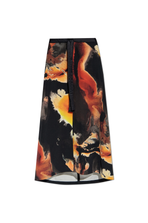 Falda con estampado