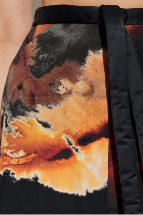 Y-3 Printed skirt