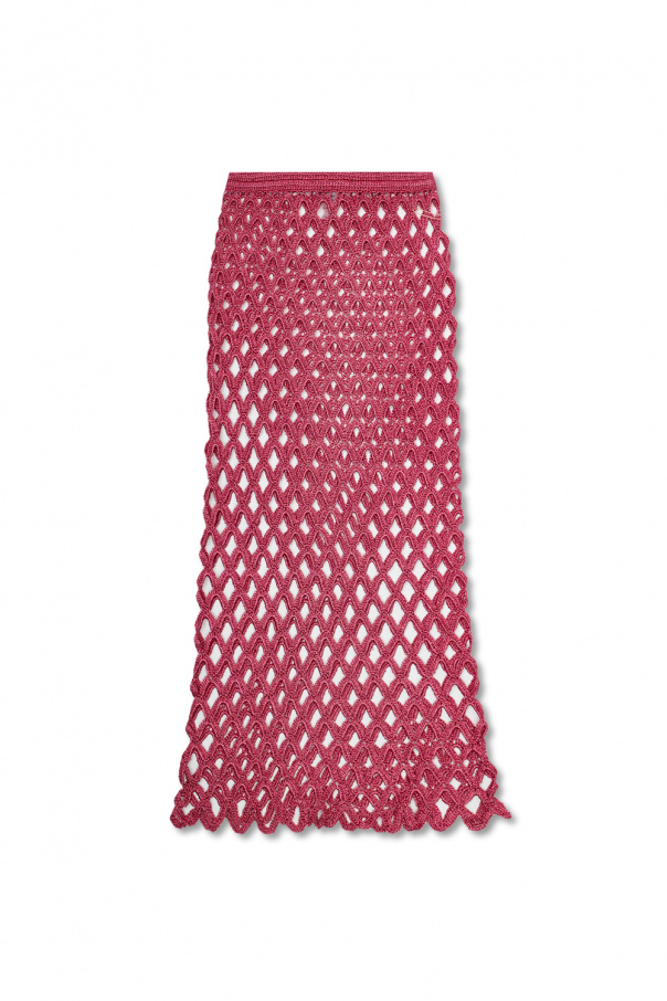 Cult Gaia ‘Finn’ openwork skirt